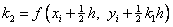 Solving Ordinary Differential Equation (ODE) using Runge-Kutta2