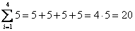 example sum of constants