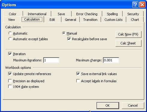 Microsoft Excel Tutorials: Iteration