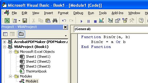 Microsoft Excel Tutorials: User Defined Function