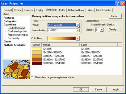 Arc GIS Tutorial: How to create Choropleth map