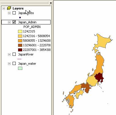 Arc GIS Tutorial: Show Selected Layers