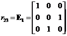 Elementary row operations