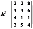 Matrix Transpose