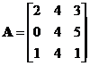 Solving System Linear Equations