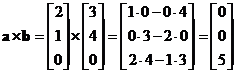 Cross Product