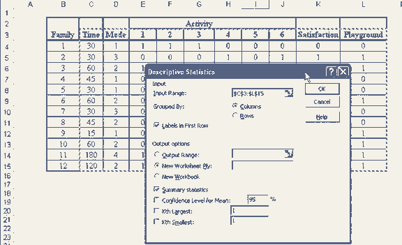 Data Analysis from Questionnaires: Analysis of one variable